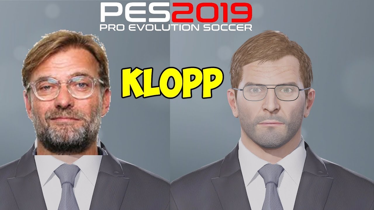 PES 2019 | How to create Jürgen Klopp's face (Xbox One, PS4, PC)