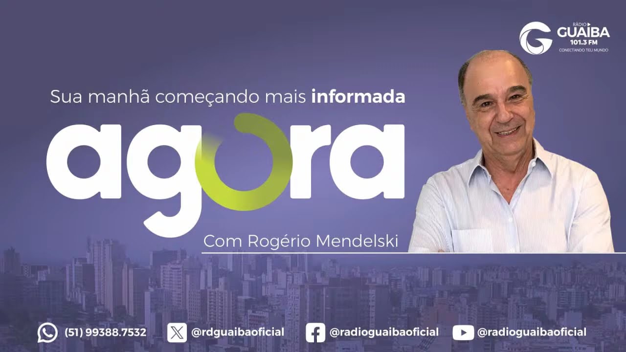 AGORA, COM ROGÉRIO MENDELSKI 13/03/2026
