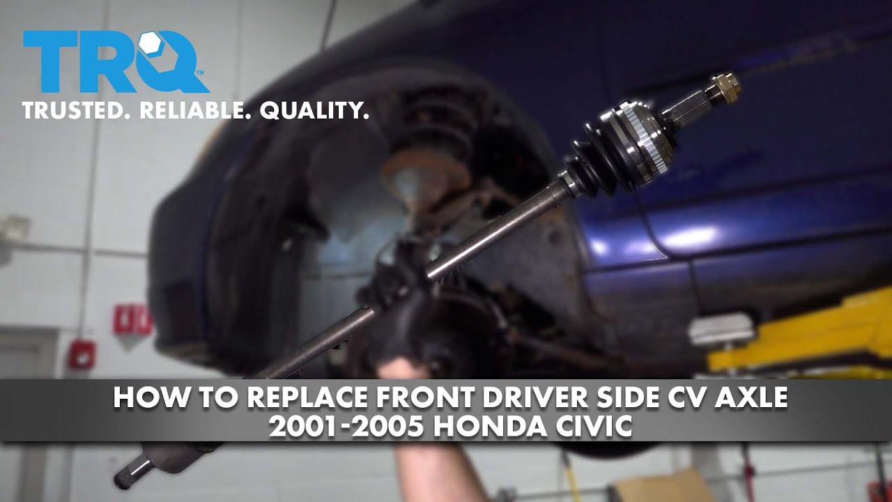 Как заменить полуось CV на Honda Civic 2001-2005