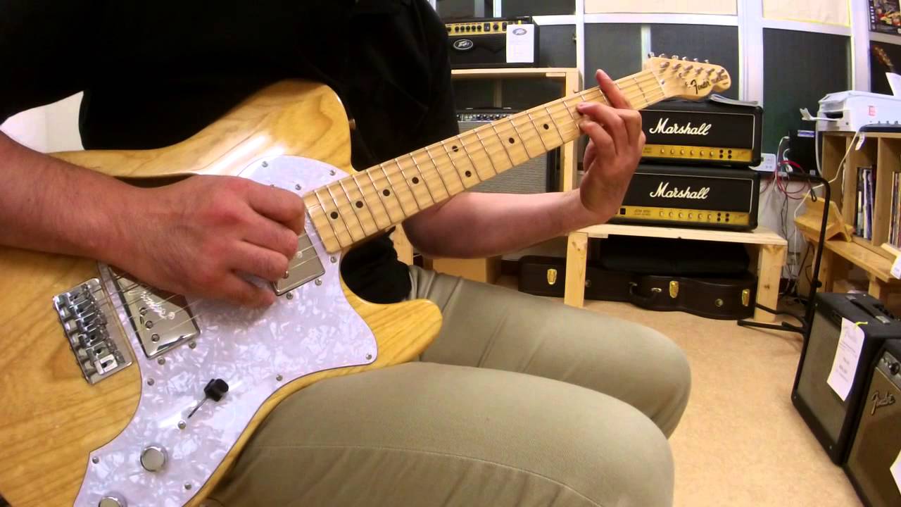 Fender Japan TN72 Telecaster Thinline Clean