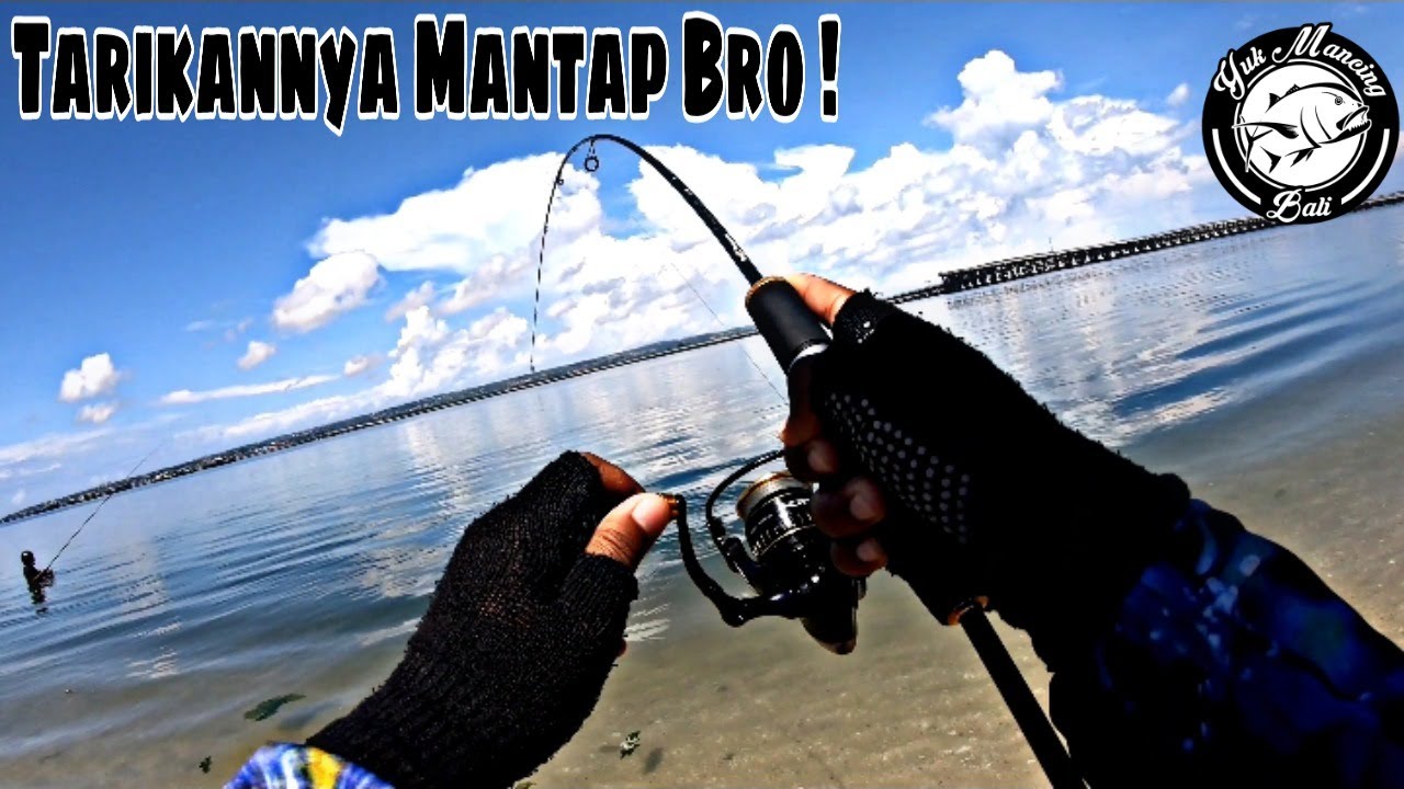 Sensasi Casting Dari Pinggir Pantai || Minnow Agana