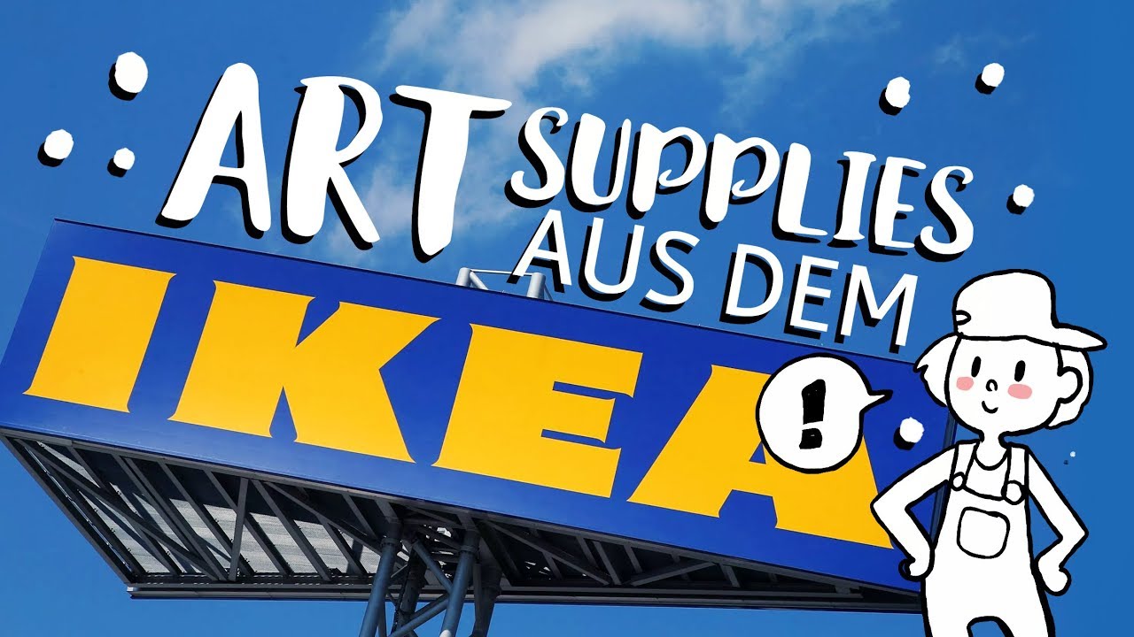 Das IKEA Art Supply Wunder 🎨 Idag MÅLAr vi!