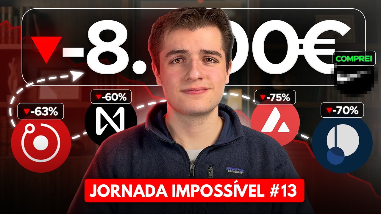 Vendi Todas as Minhas Criptomoedas! | Jornada Impossível #13