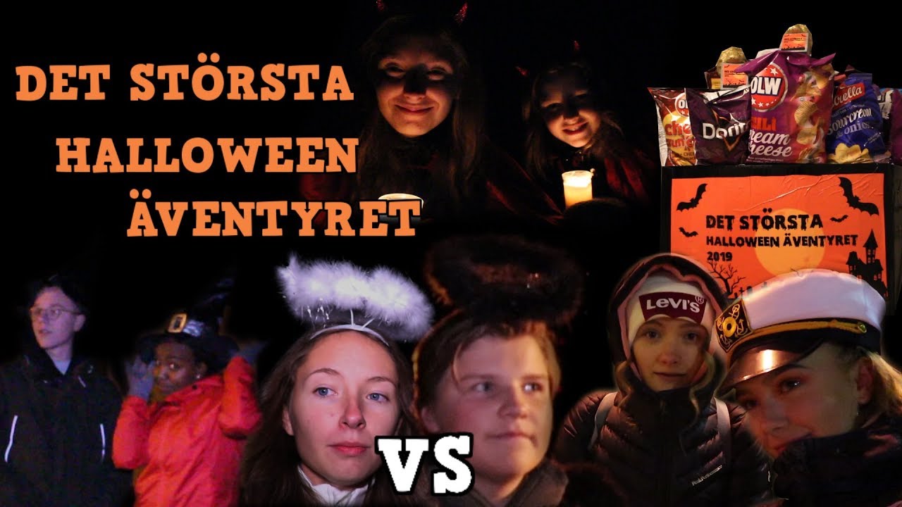 Det Största HalloweenÄventyret | VINNAREN FÅR 10KG CHIPS!