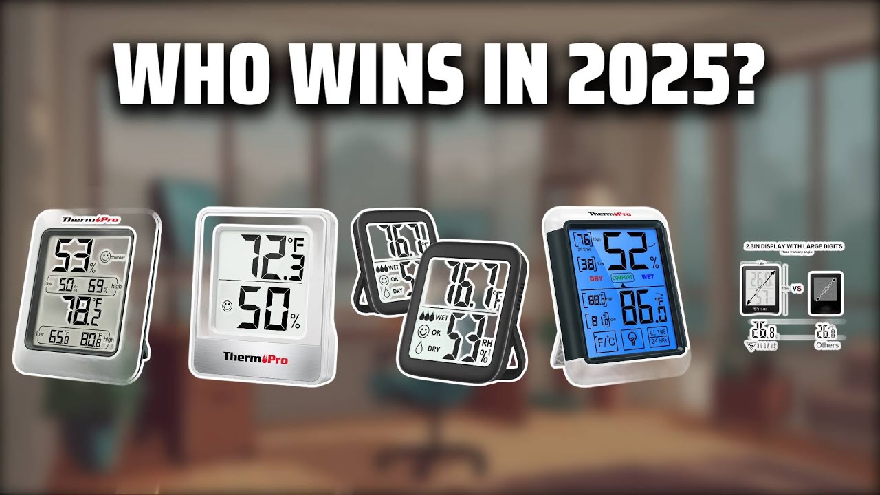 The Top 5 Best Humidity Meter in 2025 - Must Watch Before Buying!