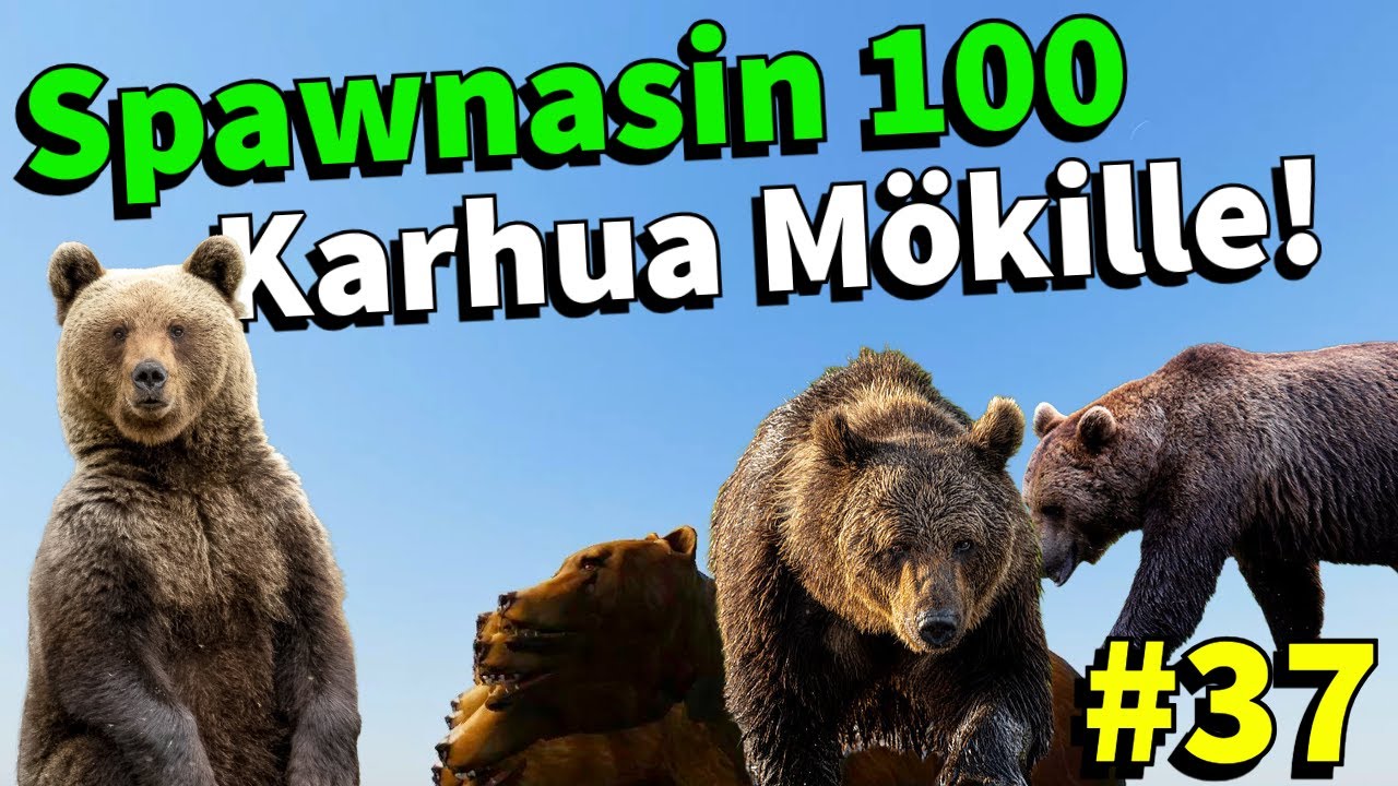 SPAWNASIN 100 KARHUA MÖKILLE! (testisave) #37 | Finnish Cottage Simulator