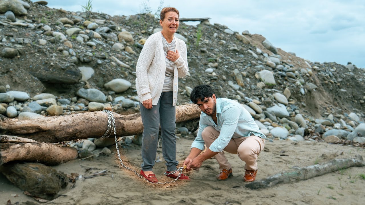 Abandona su madre en el río para no cuidarla más, sin imaginar que se haría millonaria