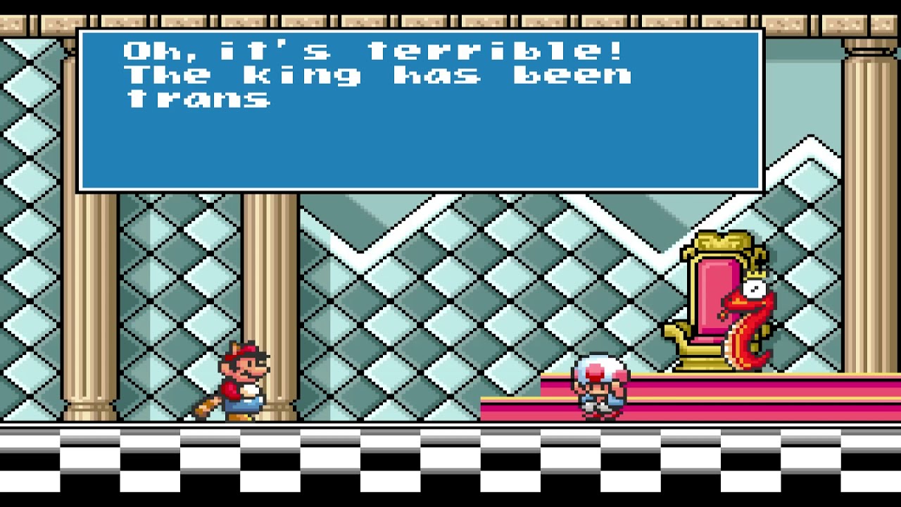 Super Mario Advance 4 - All Rare Cutscenes
