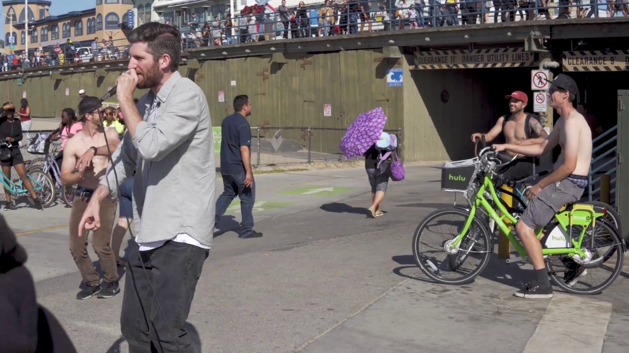 Harry Mack - freestyle at Santa Monica Pier