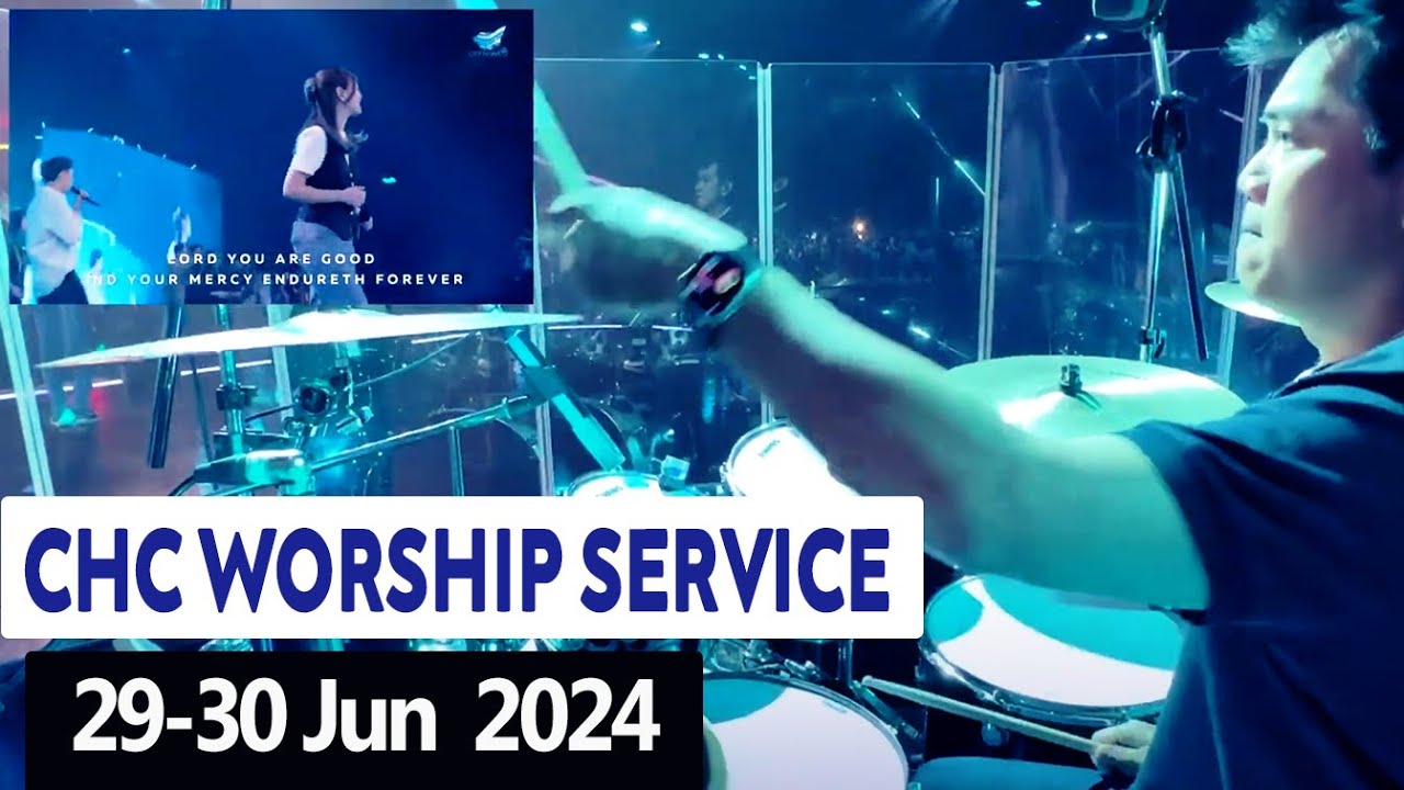 I Believe // You Are Good // Take You At Your Word // Fall Like Rain (Jun 2024) - DRUM CAM -