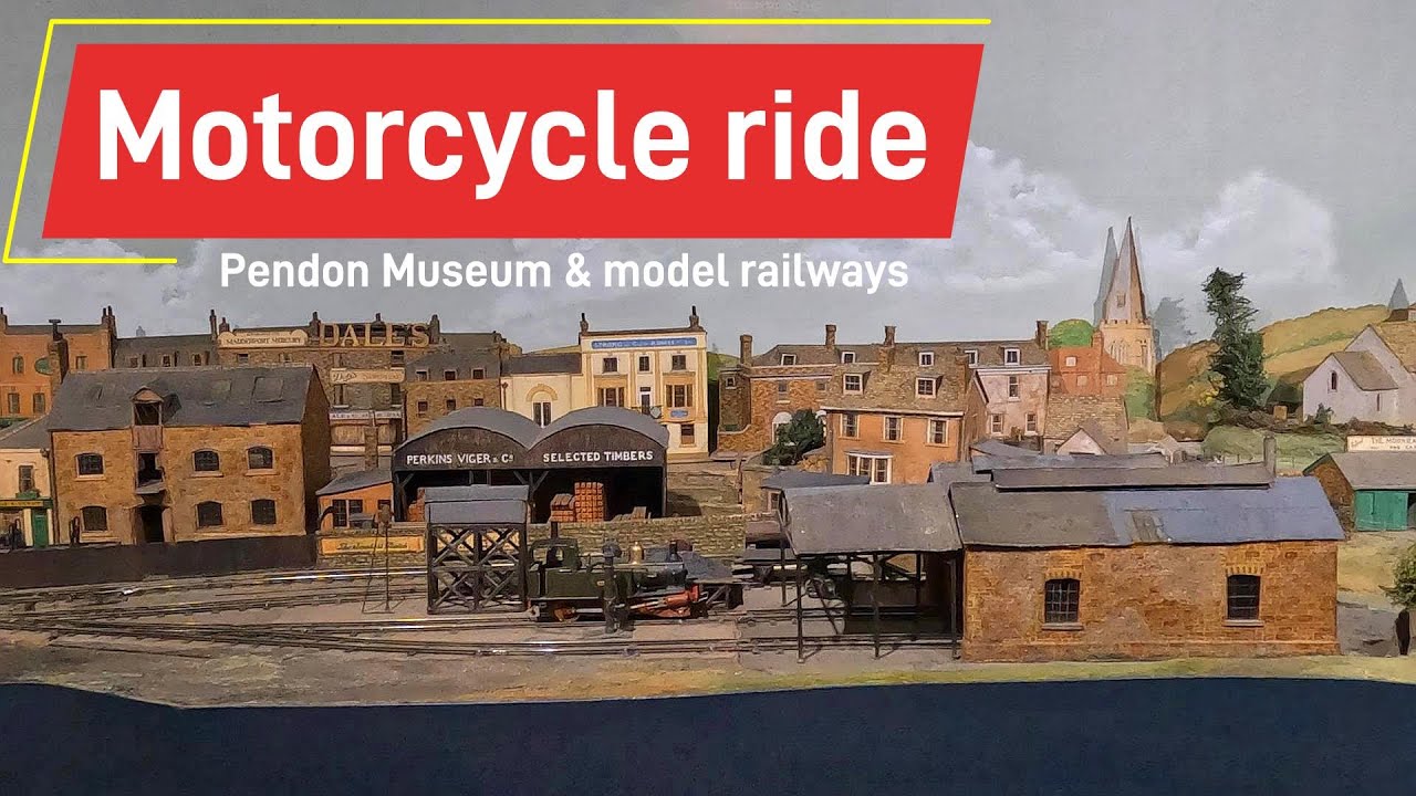 Wiltshire Man Visits the Pendon Museum with the Vintage Motorcycle club