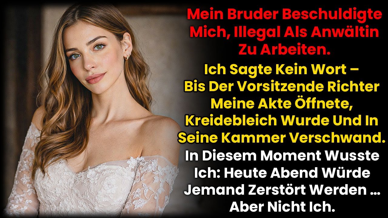 Familie Meldete Mich Wegen „Illegaler Anwaltsarbeit“ – Der Disziplinarrichter Hatte Meine Akte