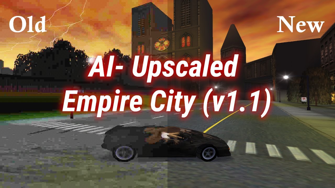 Empire City Upscaled: Before/After (v1.1) | NFS4 Mod