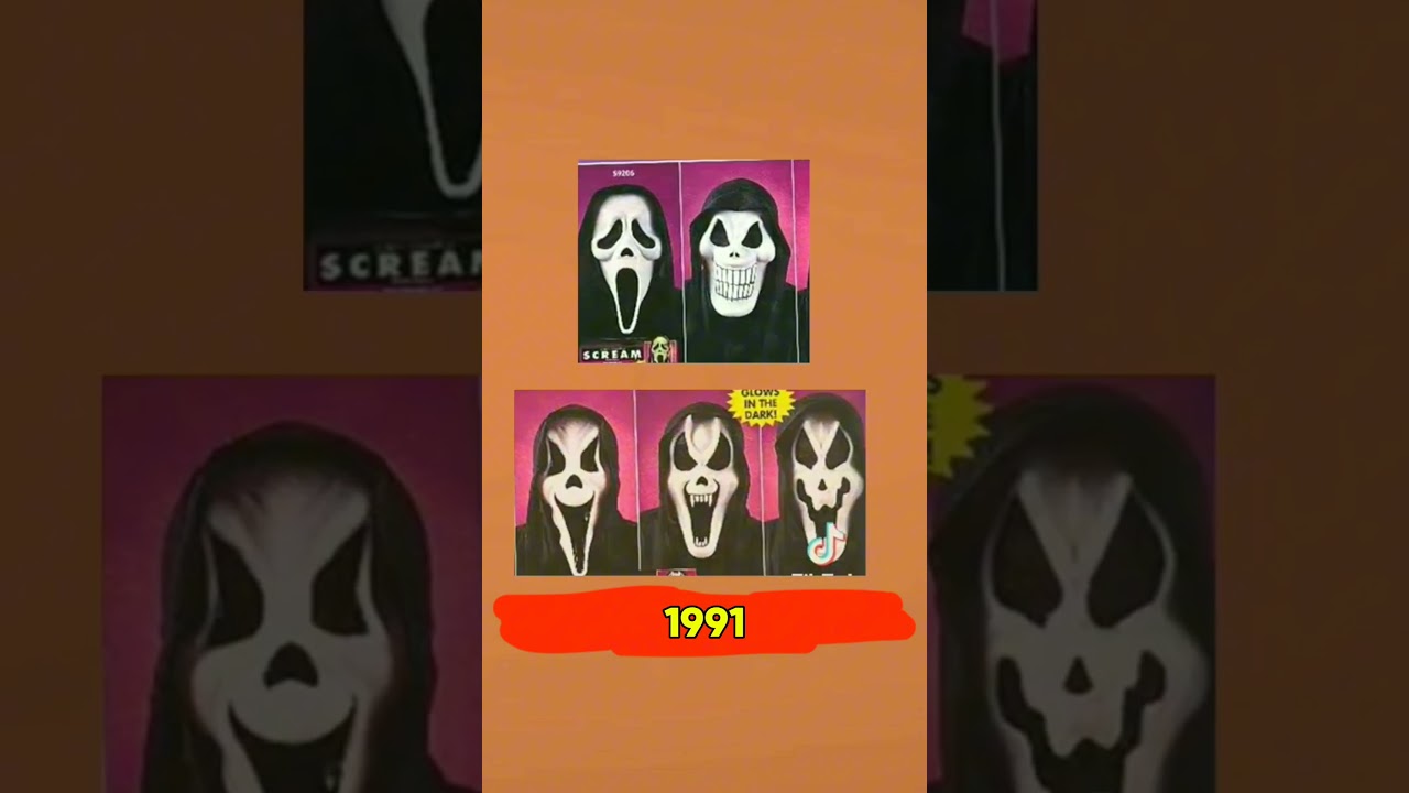 THE ORIGIN OF THE GHOSTFACE MASK! 😱 #screammask #ghostface #scream #mask #scary