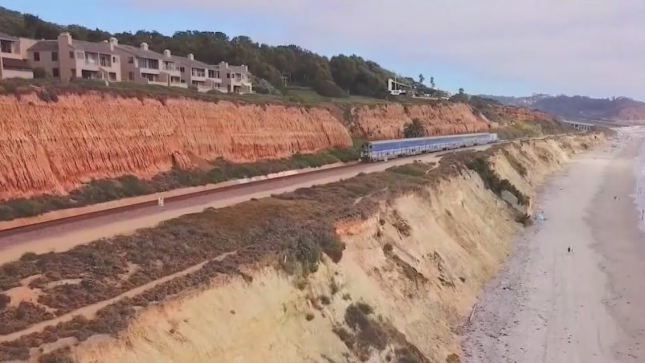 Coastal rail service suspension