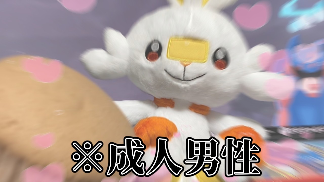 ヒバニーとポケモンパンたべた！