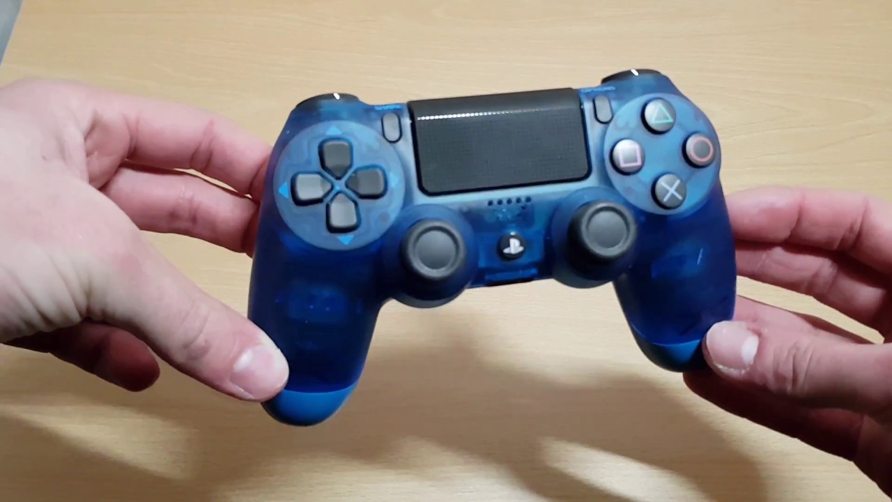 New Crystal Blue DS4 Unboxing