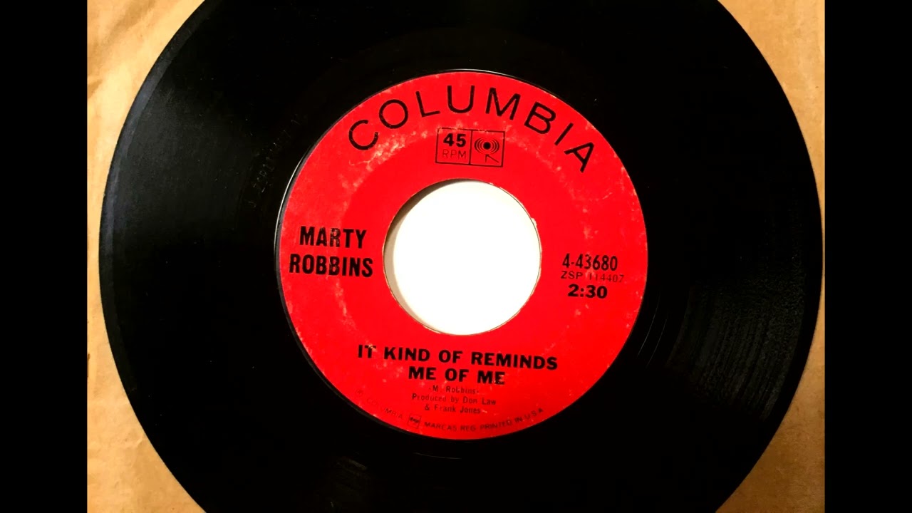 It Kind Of Reminds Me of Me , Marty Robbins , 1966