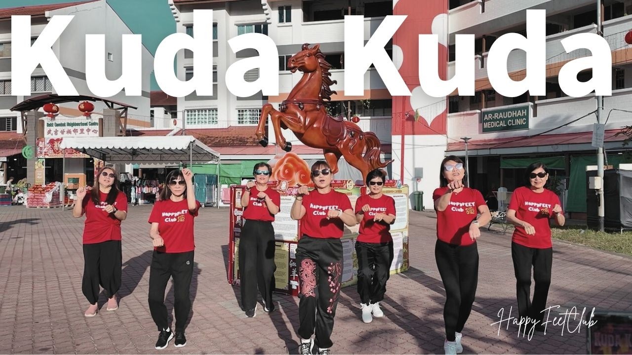 【2026新年歌】Kuda Kuda | 外景拍摄 | #bukitgombak | #happyfeetclub | #kudakuda
