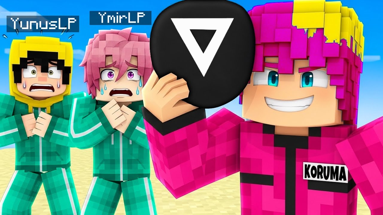 Minecraft'ta YASAKLI SQUİD GAME OYNADIK!!