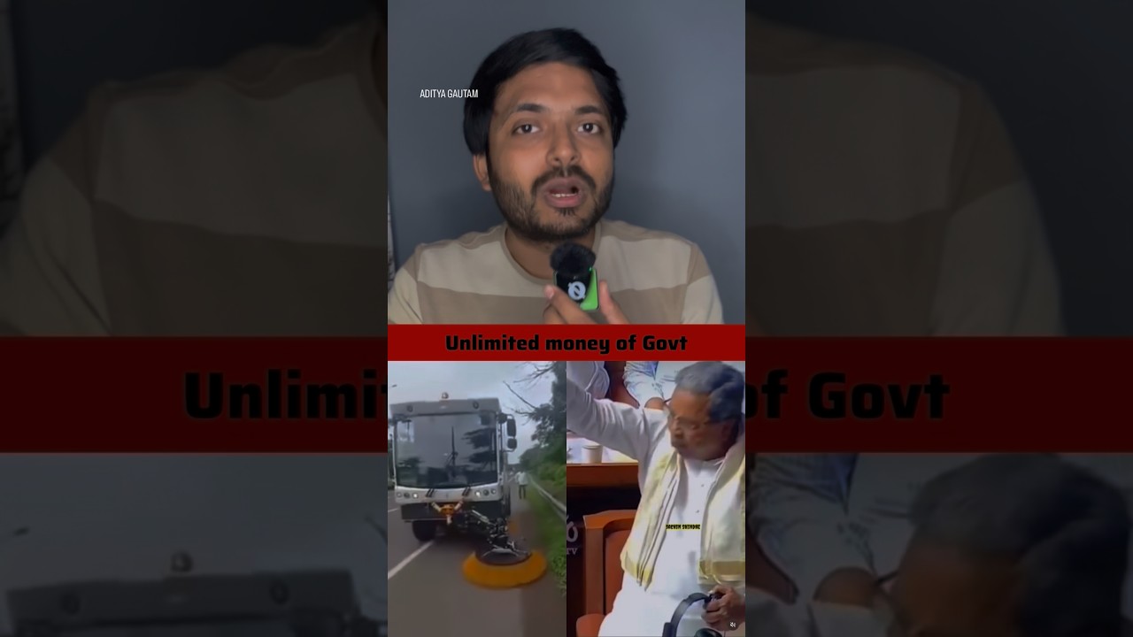 Corruption vs Cleanliness | Road sweeping machine corruption karnataka #shortsfeed #bangalore