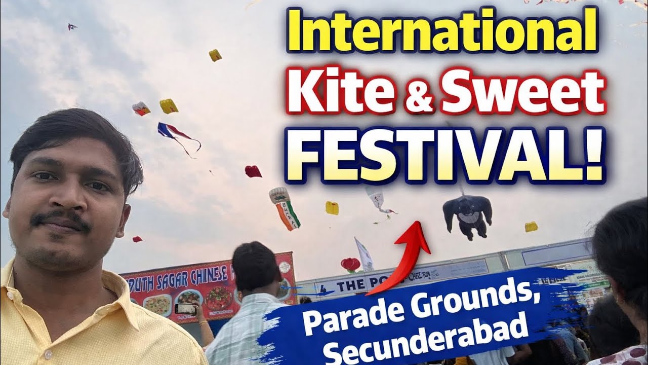 International Kite & Sweet Festival 🪁 | Parade Grounds Secunderabad | Sankranti Festival Vlog