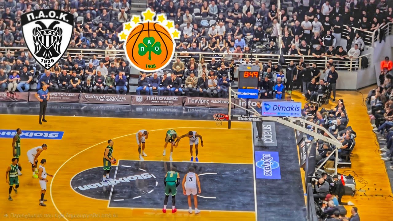 Πάμε στο Παοκ - Παναθηναϊκός Ακτορ 69-74   4Κ 18-1-2026