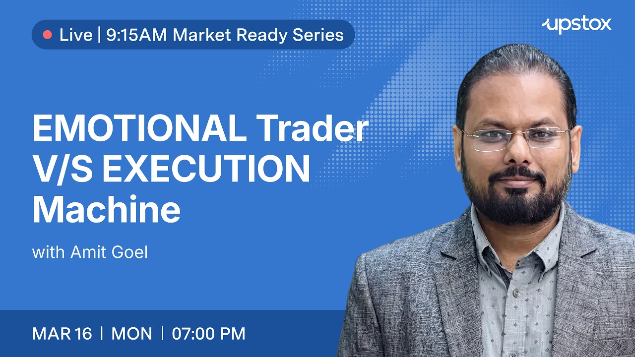 The Exact 9:15 AM Strategy That Removes Emotional Trading | Market Ready Ep 3 | Amit Goel