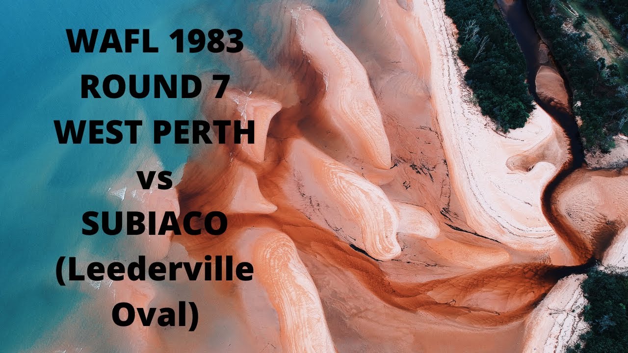 WAFL 1983 Round 7 West Perth v Subiaco (highlights)