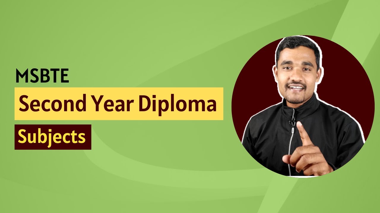 Second Year Diploma Subjects | All Branches | Second Year Diploma Syllabus of all Courses