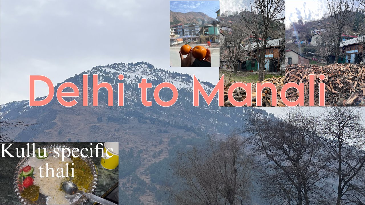 Part-2 Delhi to Manali❄️🍃.