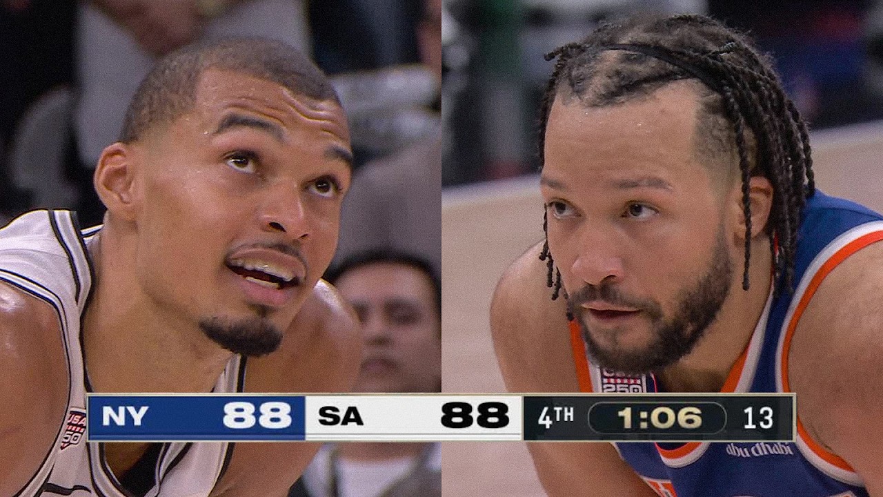Final 5:08 of Game 5 of the 2026 NBA Finals 👀