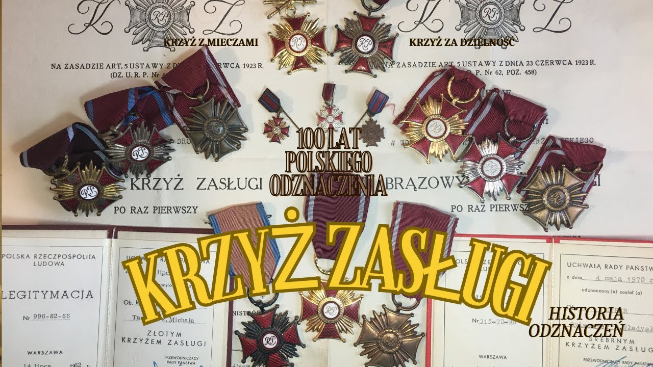 Krzyż Zasługi. Odznaczenie Polskie nadawane od ponad 100 lat. Jedno z najpopularniejszych wyróżnień.