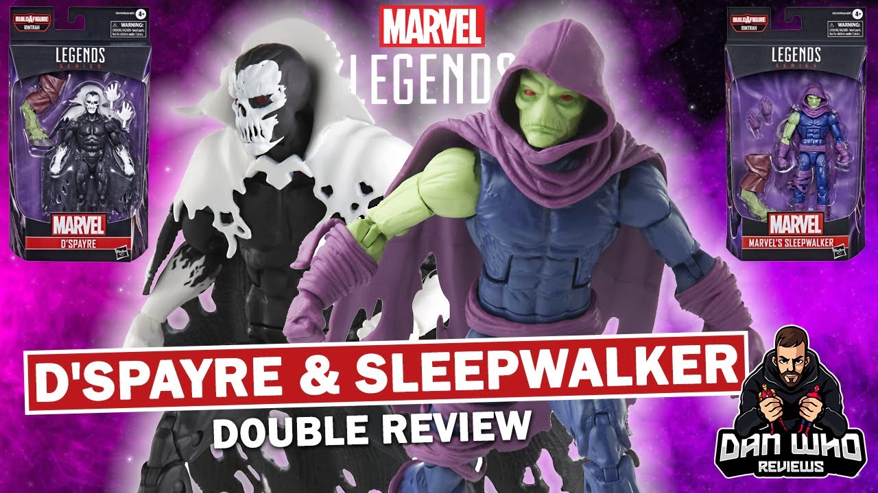 Marvel Legends D'Spayre & Sleepwalker Doctor Strange Into The Multiverse Of Madness Rintar BAF Wave