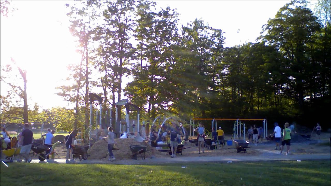 The Playground at Austin Park - Community Build - Time Lapse Video