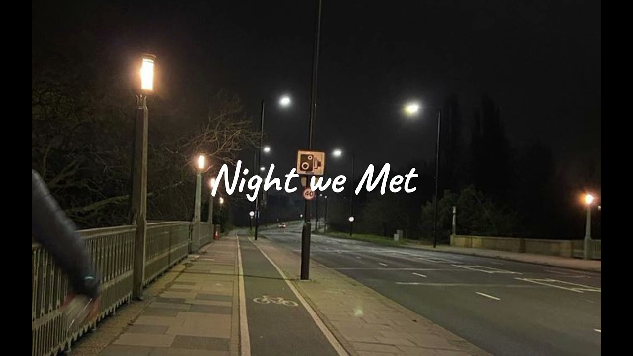 Lord Huron - Night we Met ( Sped up )
