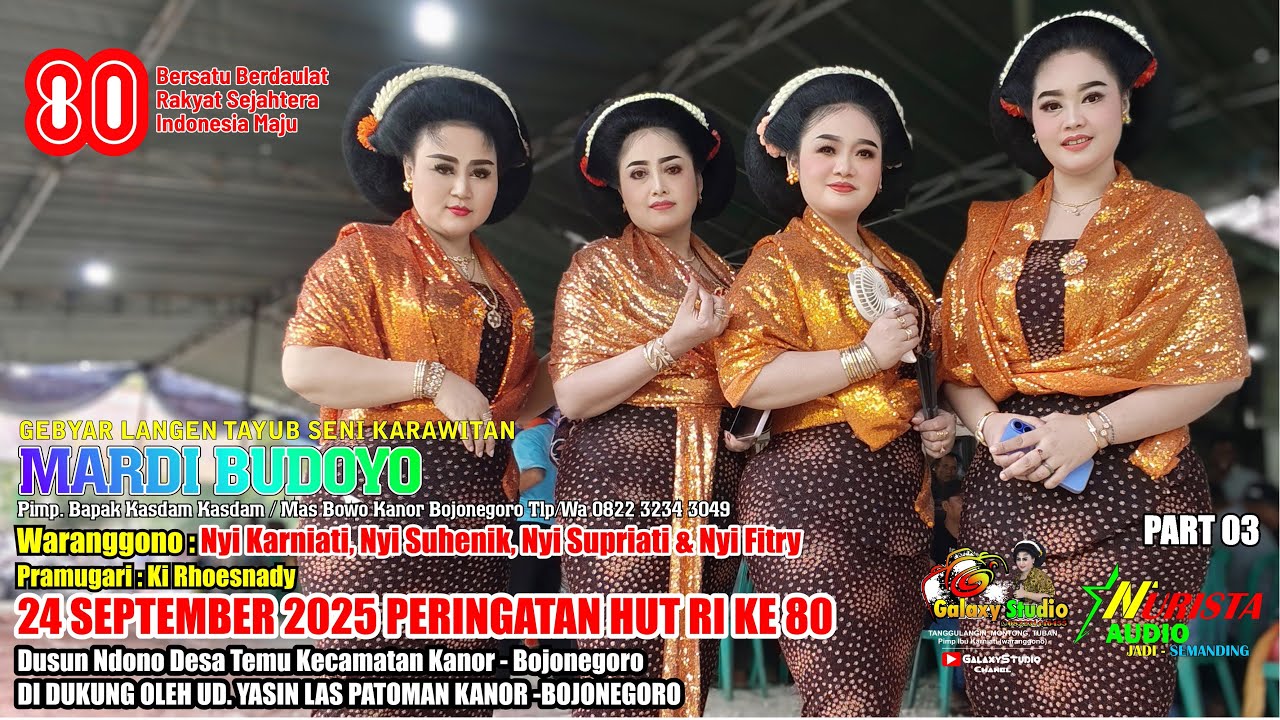 TAYUB DoNO KANOR  Nyi Karniati, Nyi Suhenik, Nyi Supriati & Nyi Fitry PART 03