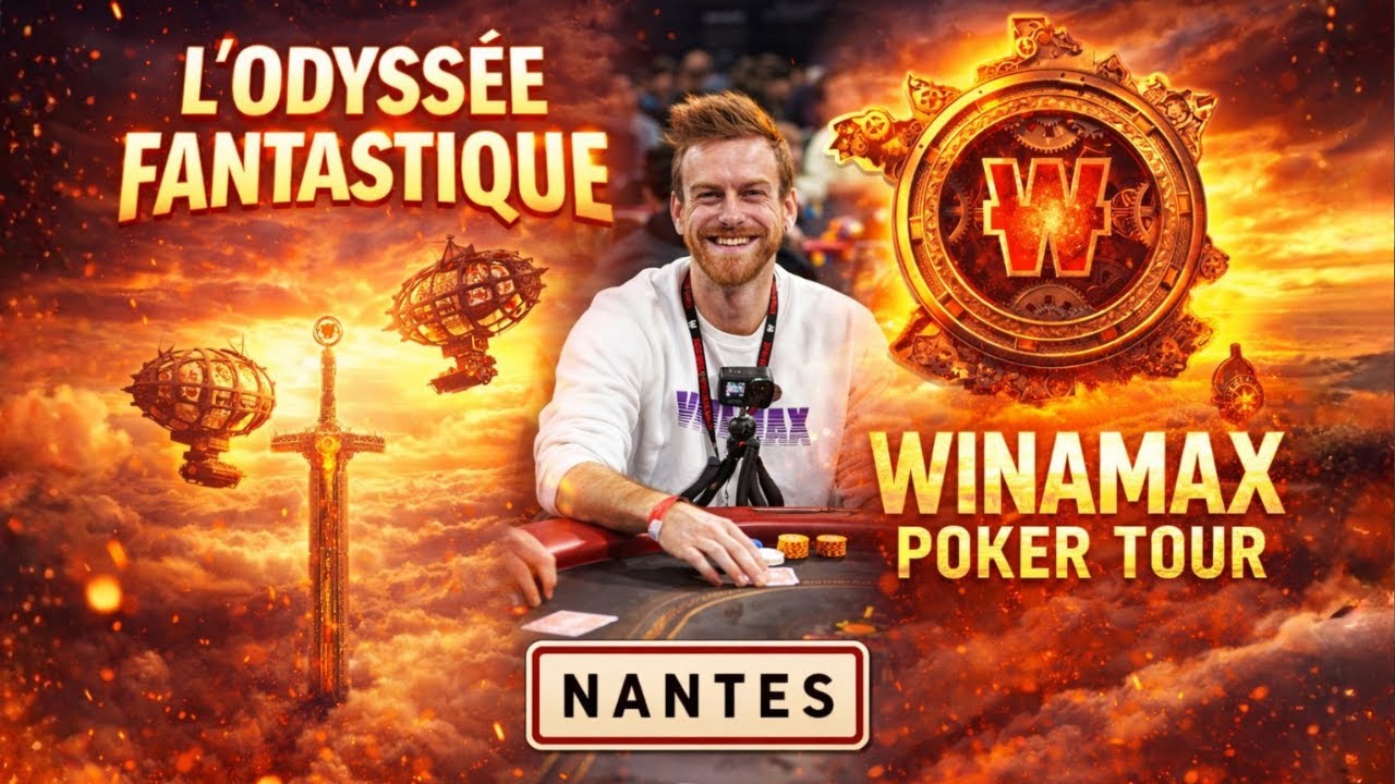 UNE SUPERBE AMBIANCE SUR LES TABLES DU WINAMAX POKER TOUR DE NANTES ! (Vlog WIPT #1)