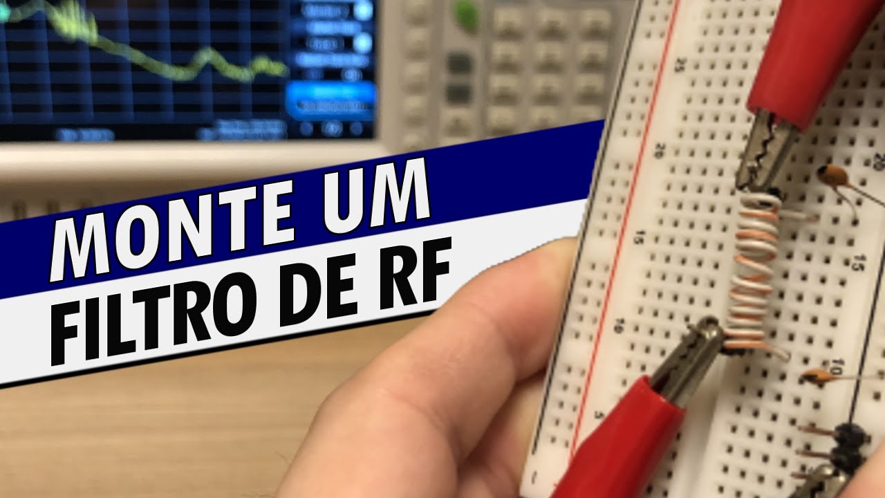 FILTRO DE RF PRÁTICO BEM SIMPLES PARA VOCÊ MONTAR!