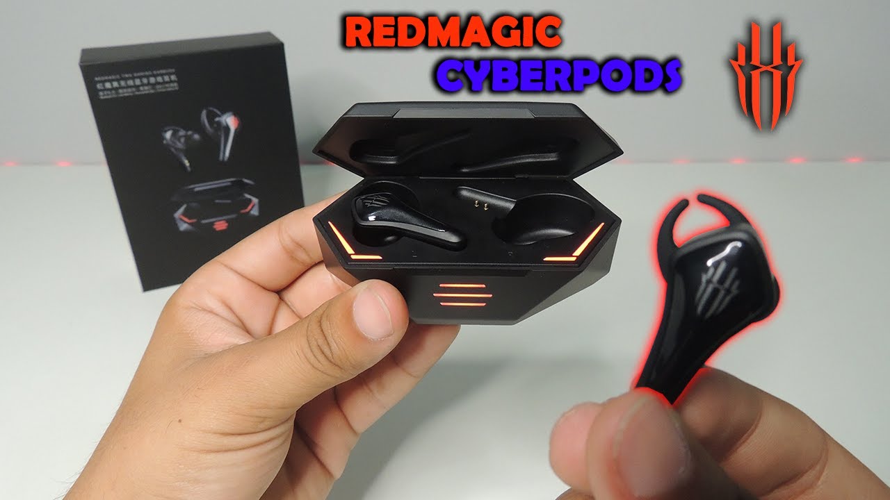 LANÇAMENTOOO!!! FONE GAMER EARBUDS NUBIA REDMAGIC CYBERPODS - BAIXA LATÊNCIA DE 39MS - VALE A PENA?