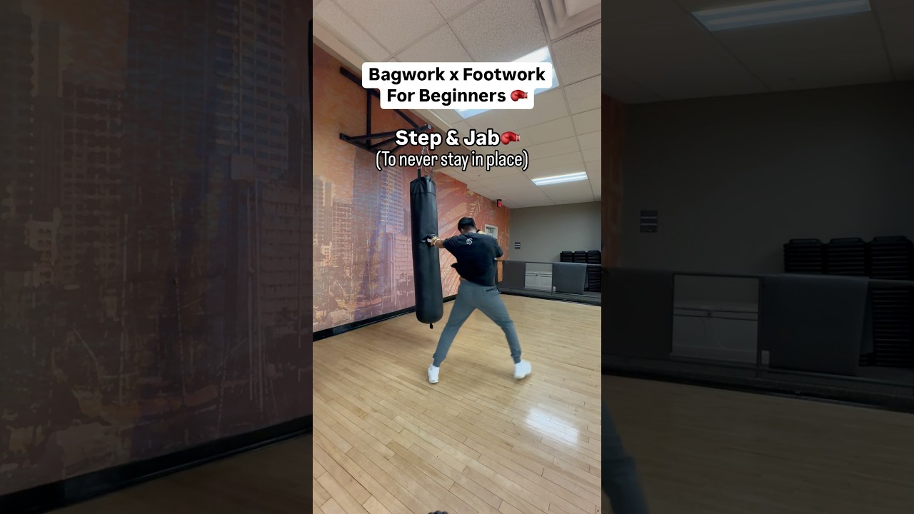 🥊 HEAVYBAG BOXING FOOTWORK DRILLS