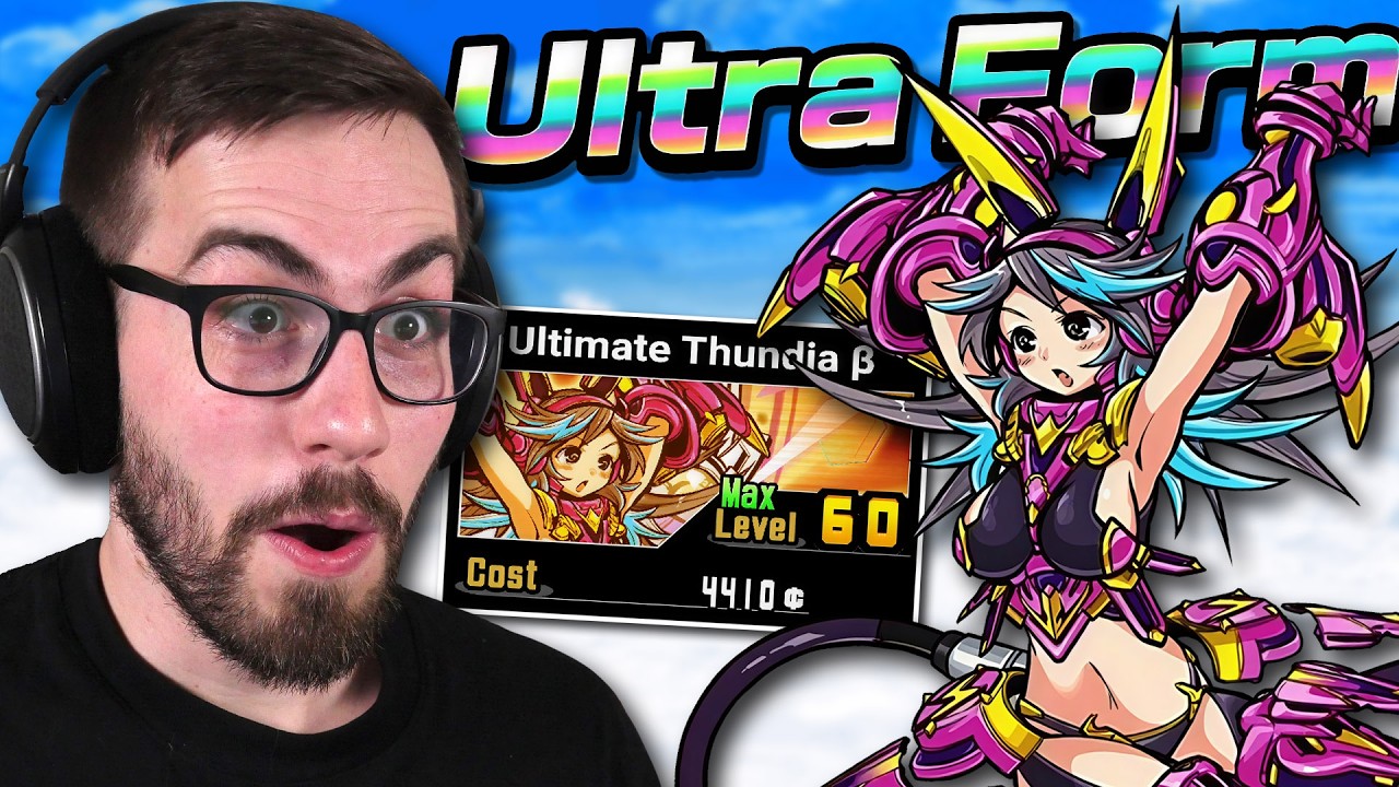 Evolving Ultra Form ULTIMATE THUNDIA! (Battle Cats)