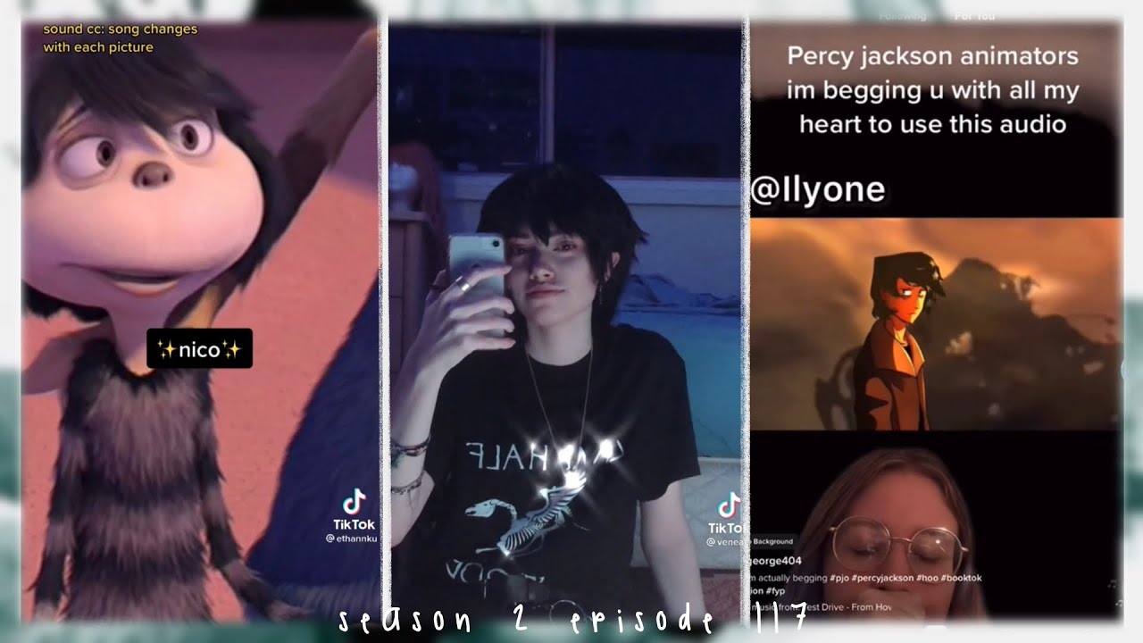 Percy Jackson Tiktoks while procrastinating life | season 2 episode 117