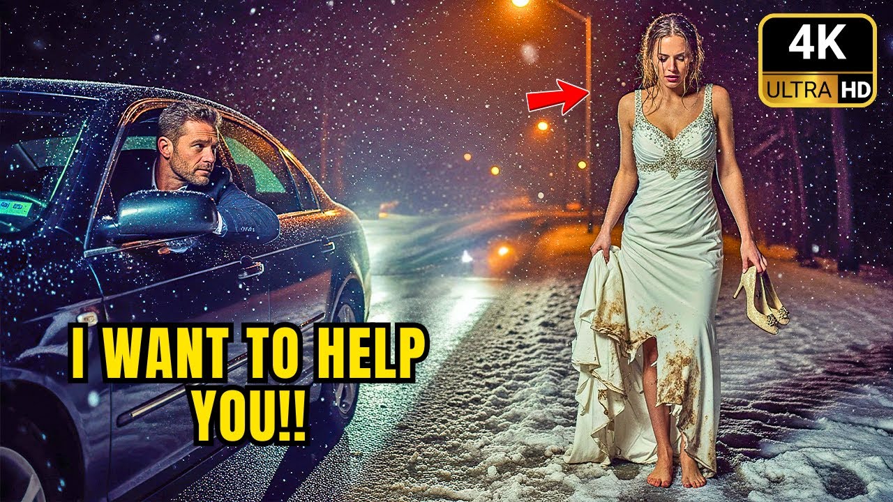 Single Dad Gave a Lift to a Woman with a Torn Dress — She Was the Runaway Bride of a Billionaire…