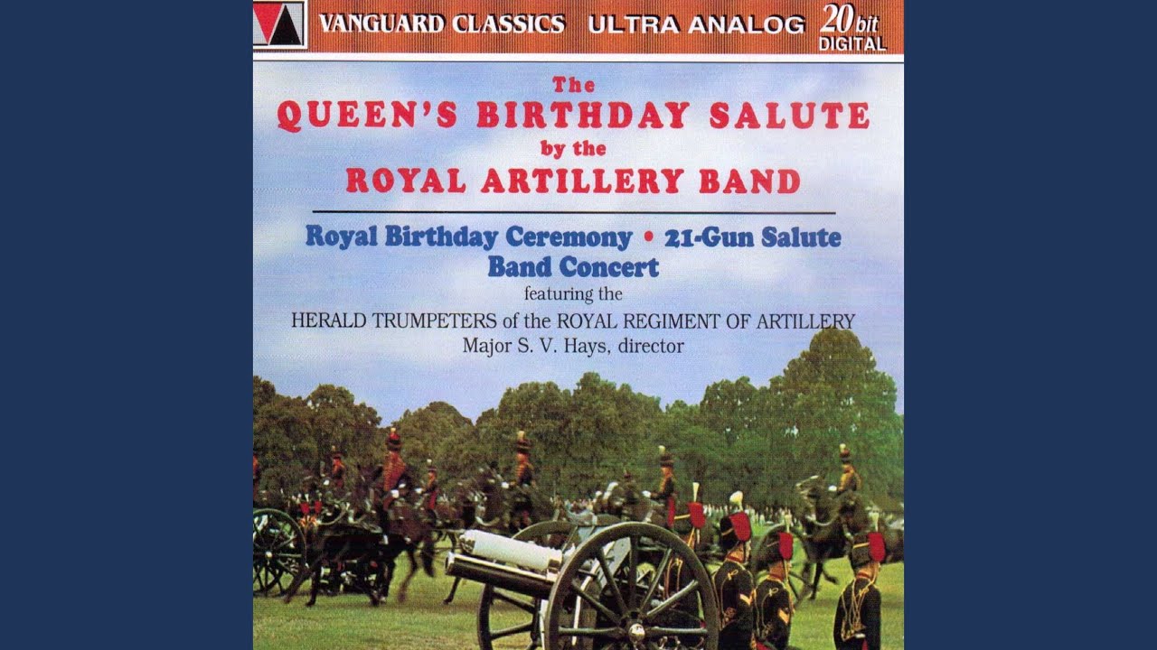 Trooping The Colors: Royal Birthday/21 Gun Salute