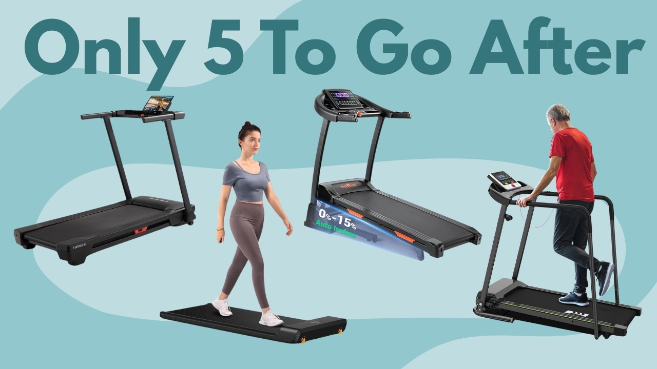 TOP 5 Best Treadmill for Walking (2025) | Best Walking Treadmill with Incline