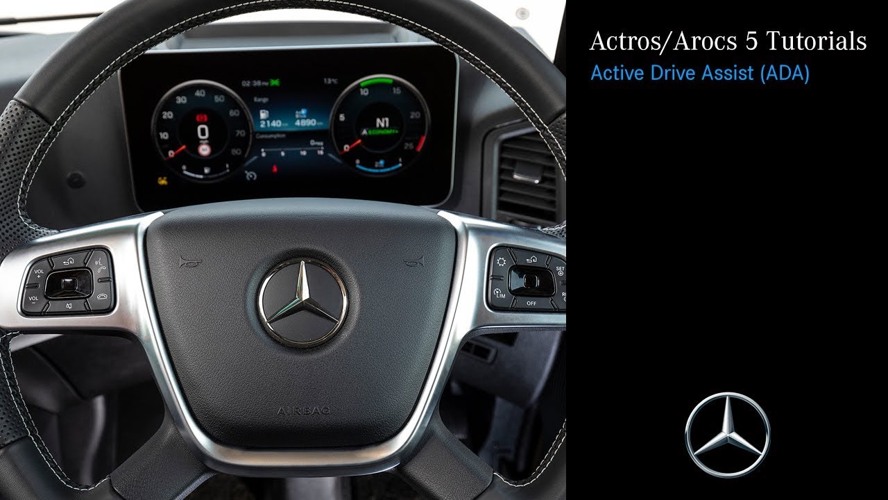 Новые обучающие материалы Actros/Arocs 5: Active Drive Assist