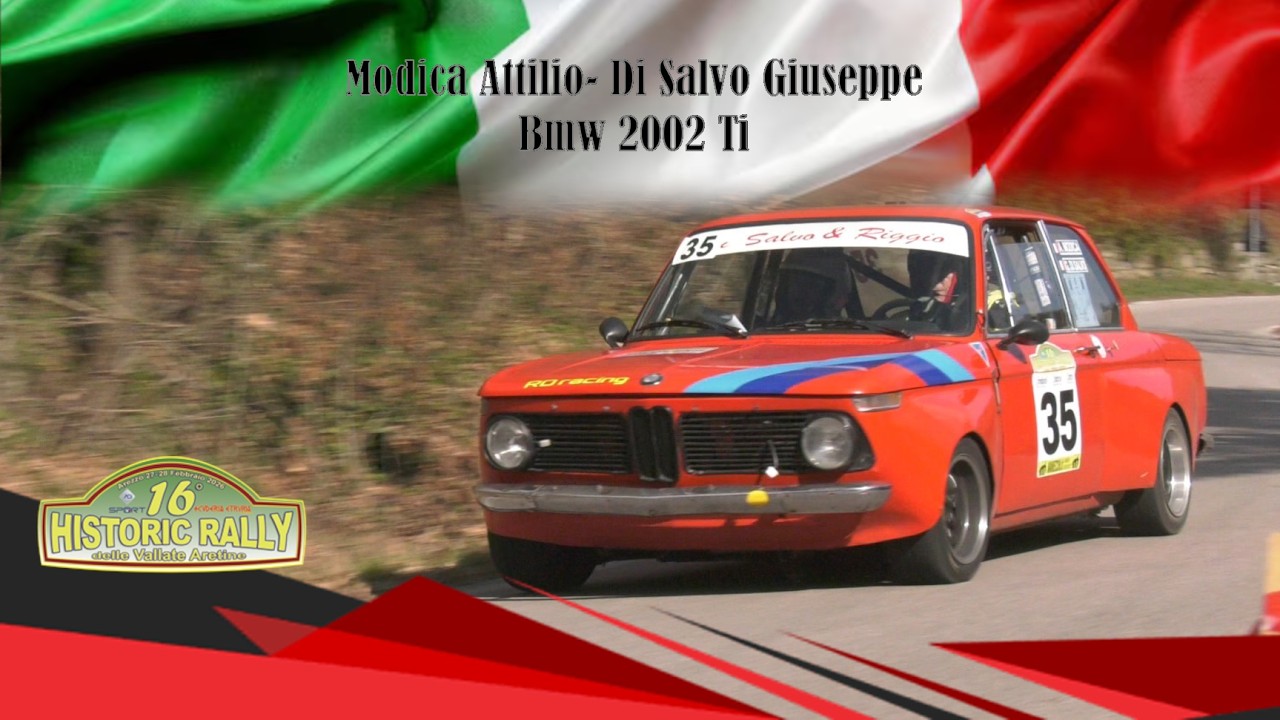 16. Historic Rally delle Vallate Aretine 2025 || Modica-Di Salvo || BMW 2002 Ti