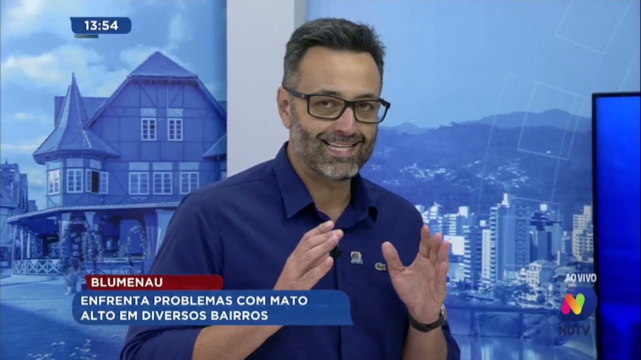 Blumenau enfrenta problemas com mato alto em diversos bairros