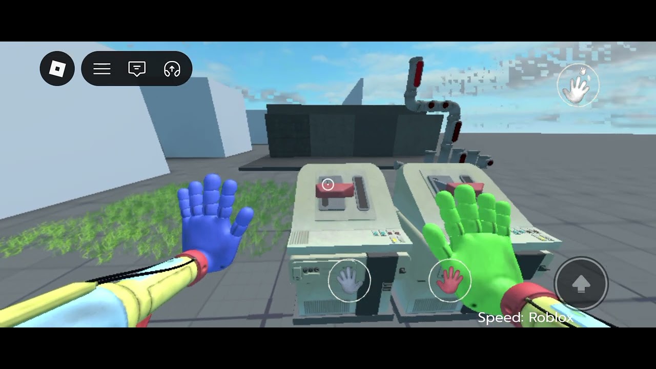 40 minutes of me trying to solve puzzles :p | Poppy playtime grabpack test Roblox 
